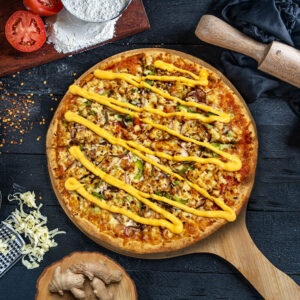Peri peri Chicken pizza